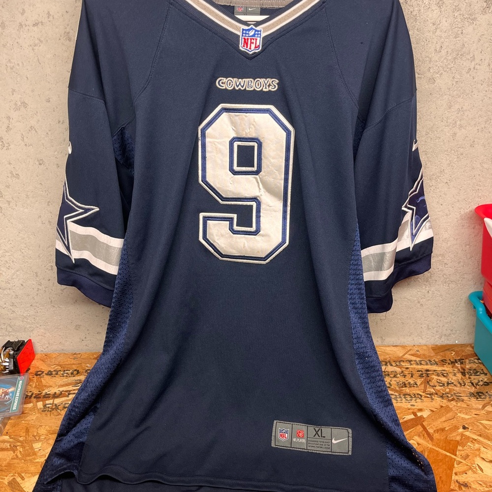 Dallas Cowboys Tony Romo #9 Nike Game Jersey Sz XL.